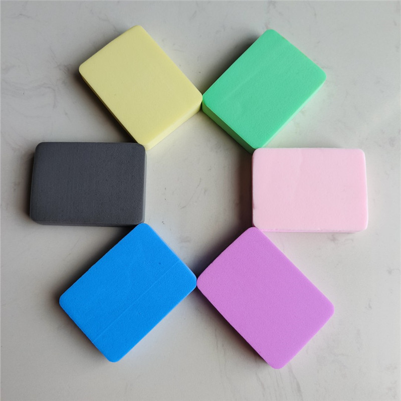 Cross-border wholesale wet feeling table tennis racket wipe high elastic PVA foam high elastic racket sponge wipe clean wipe