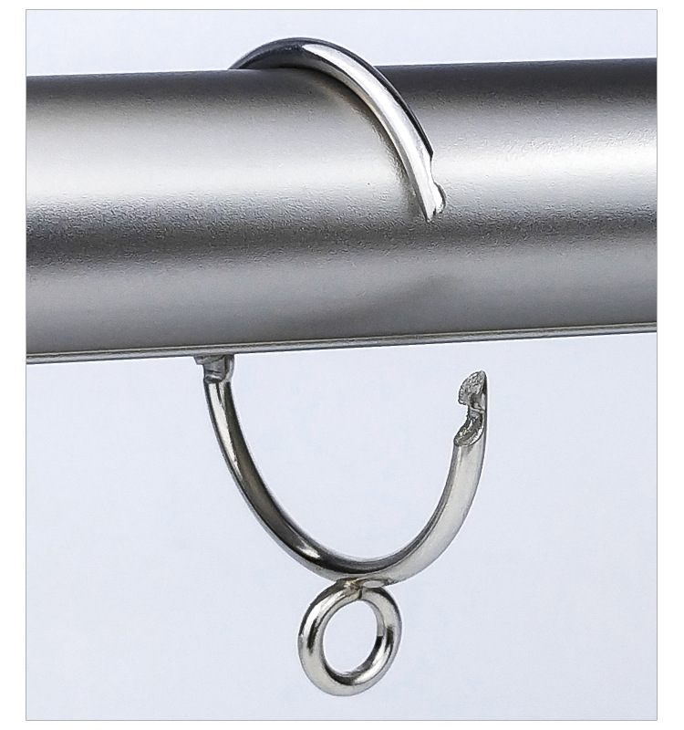 Metal Hanging Ring Curtain Ring Open Hanging Ring Round Hanging Ring Curtain Hook Hanging Ring Large Inner Diameter Ferroalloy Hanging Ring