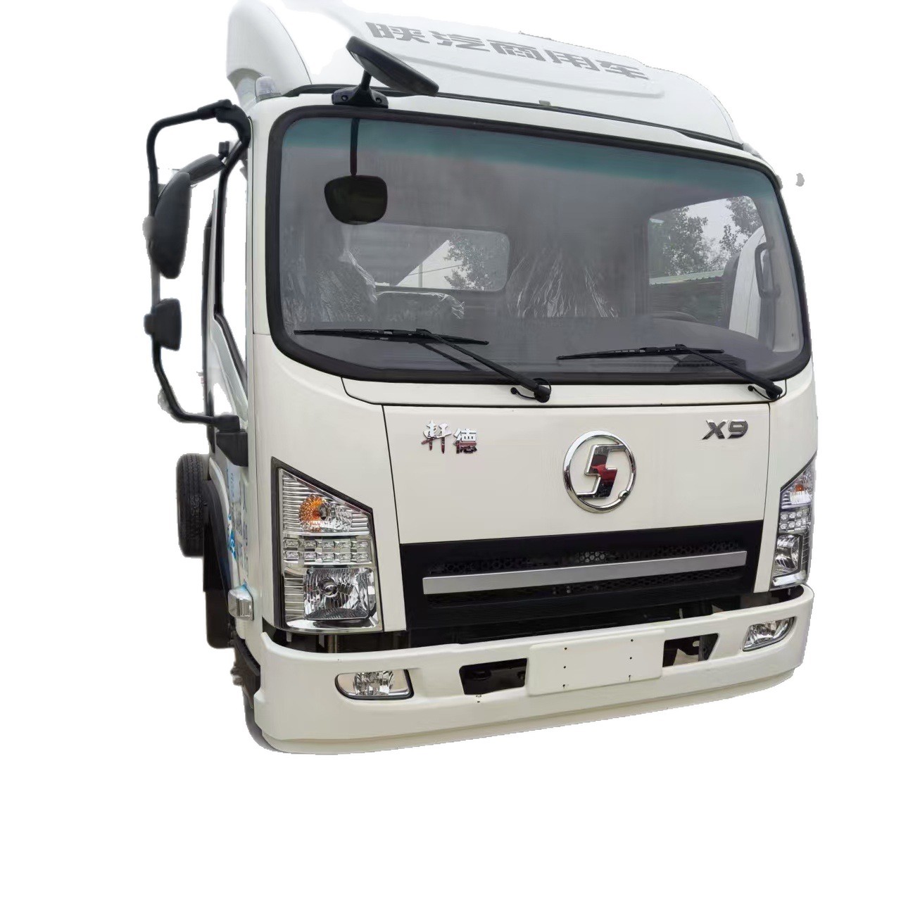 Foton Howo Light Truck Double Row Steel Wire Tires Porcelain Paint Spacious Cab Steel Plate Bridge