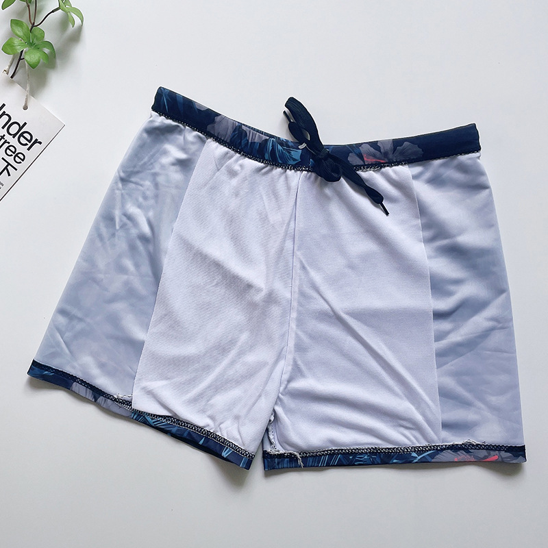 Men's Swimming Trunks Loose Comfortable Anti-embarrassment Beach Leisure Holiday Professional Quick-drying Hot Spring Pants Flat Angle Swimming Equipment