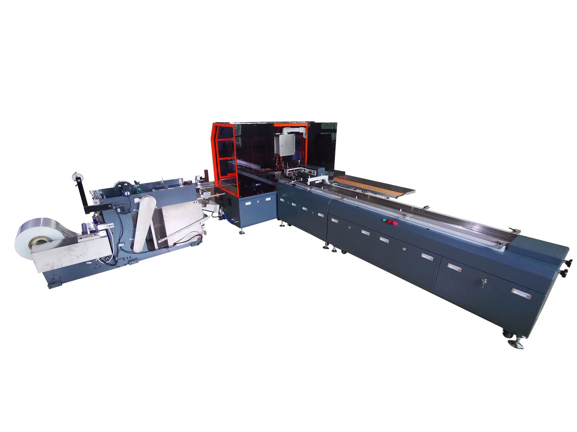 Fully Automatic Bag Making Machine, Self-adhesive Bagging Machine // Greeting Card, Red Envelope, Book Test Paper Bag Delivery Machine