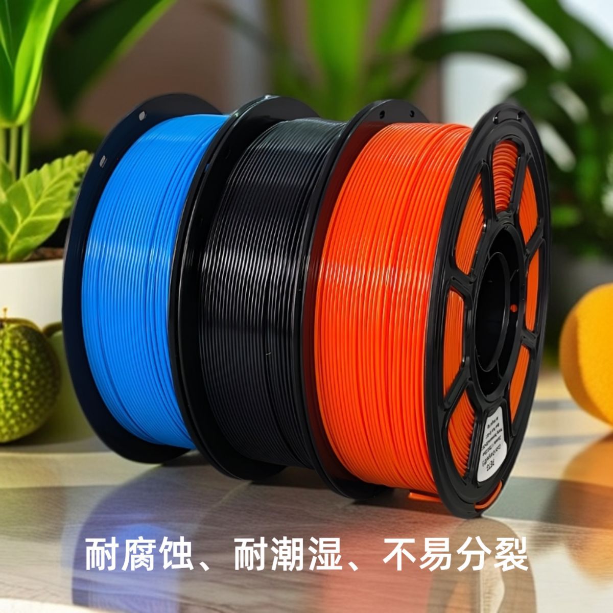 Source Factory 3D Printing Filament Petg Single Color 1kg Multi-Color Optional 1.75mm Cable Neatly Arranged Can Be Connected to Foreign Trade