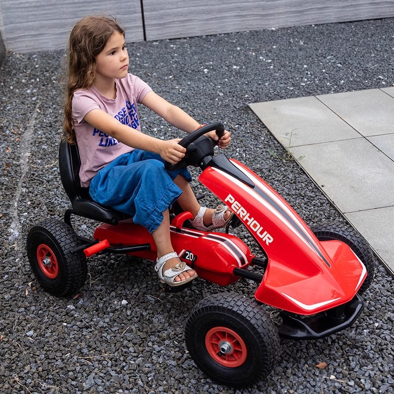 Детский четырехколесный карт-педальный велосипед для фитнеса и спорта, большой и маленький, детская игрушечная машина