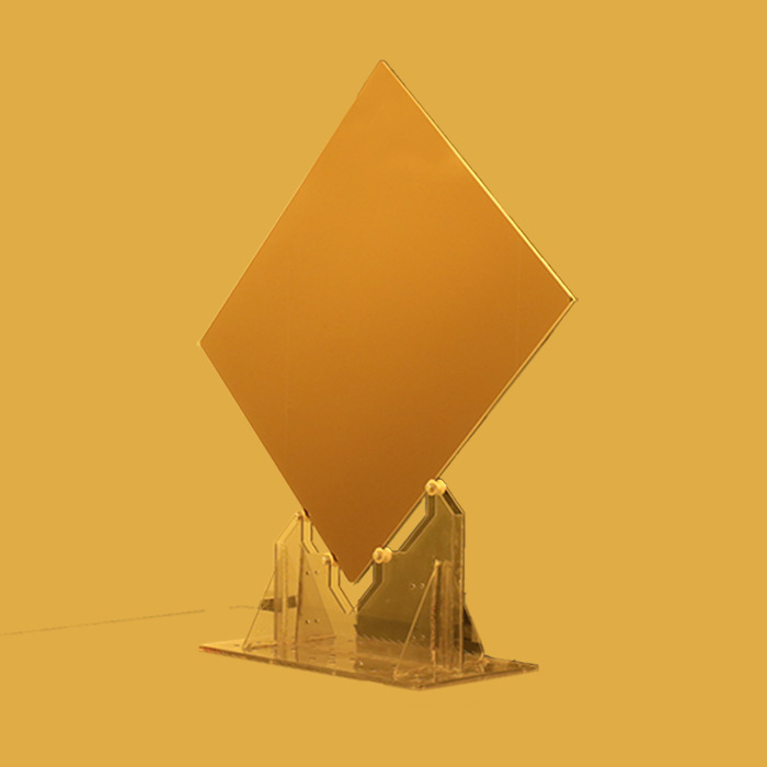 Photo Mask Base Plate (Uniform Chrome Plate) Series Quartz Photo Mask Blankmask Mask Base Plate Manufacturer