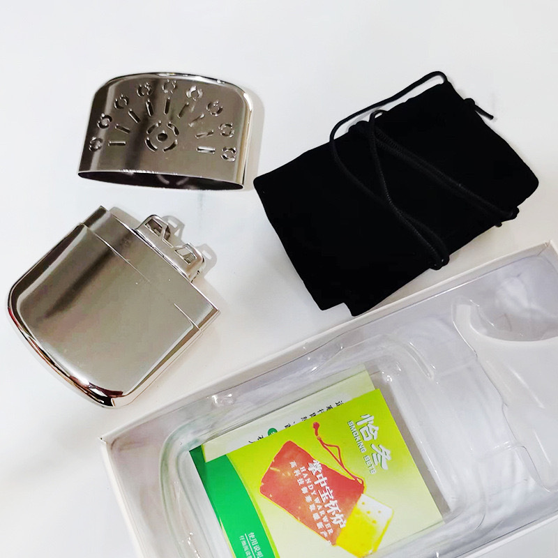 Peacock stove silver white hand warmer zinc alloy hand warmer wholesale winter warm portable cloth