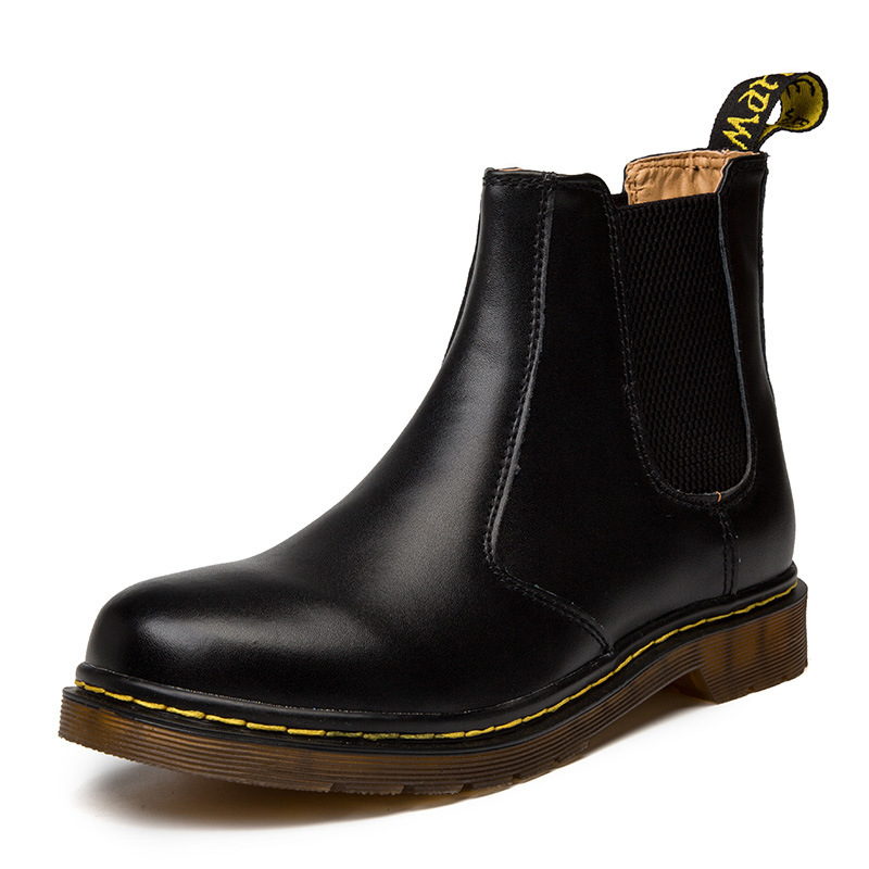 D Chelsea Boots Men's R2976 Couple Martin Boots Fashion British Short Boots Men's and Women's Casual Elite Martin Shoes