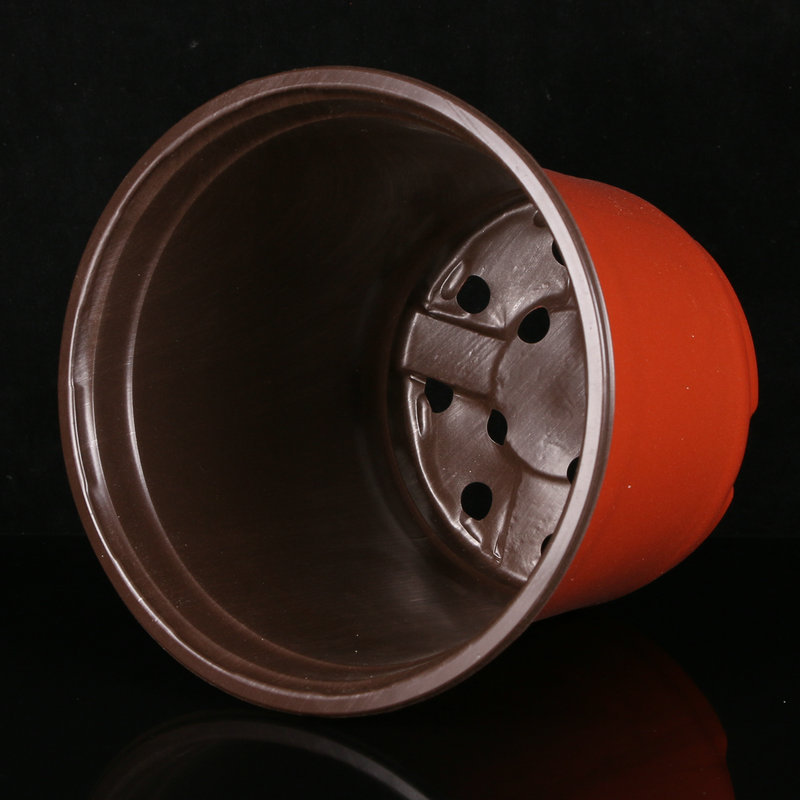 Two-color flowerpot planting seedling nutrition bowl factory batch flower base nursery disposable thickened two-color seedling pot