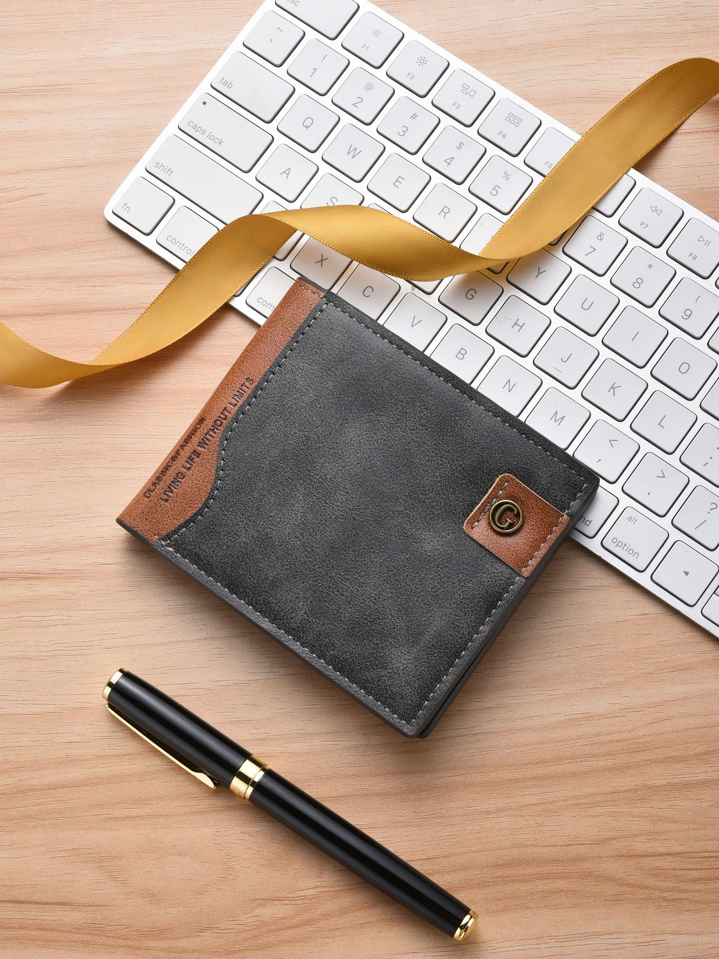 2026 New Men's Wallet with Multiple Card Slots, Large Capacity Coin Purse, Cross-Border Hot-Selling Manufacturer Wholesale Pu Men's Wallet