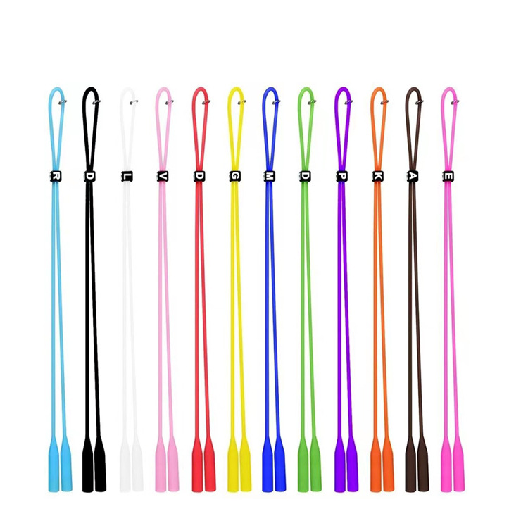 Glasses Accessories Glasses Rope Adjustable Glasses Lanyard Sports Glasses Anti-slip Ear Hook Silicone Anti-slip Rope