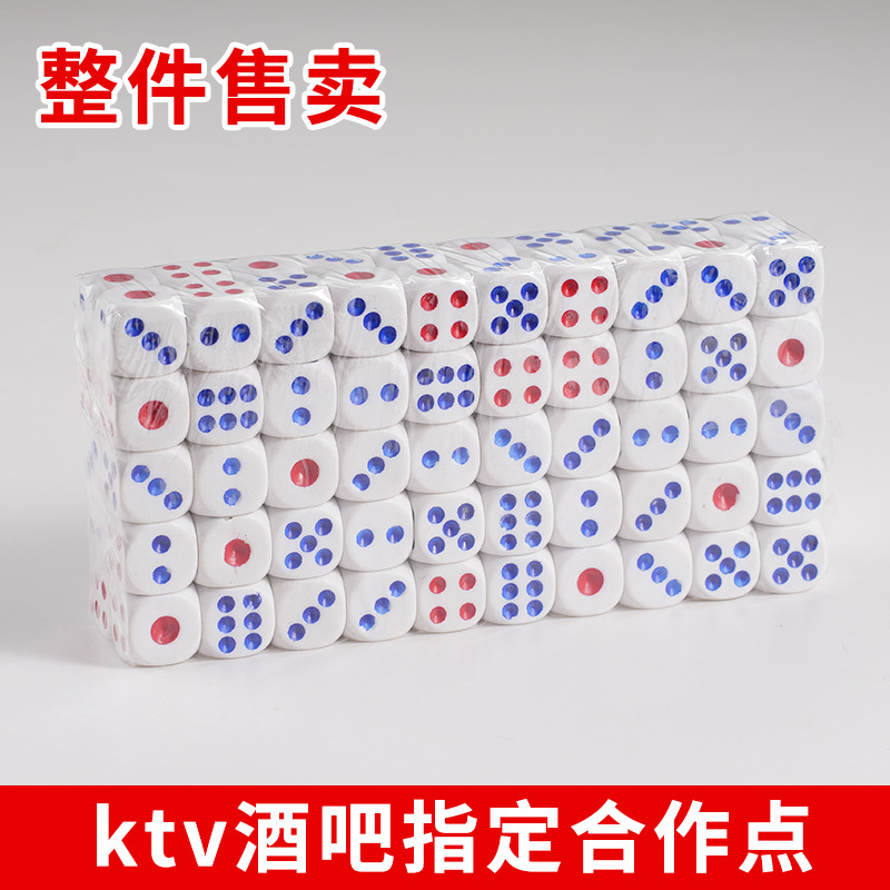 Dice Bar Ktv Supplies Acrylic Digital Dice Large Size for Nightclubs