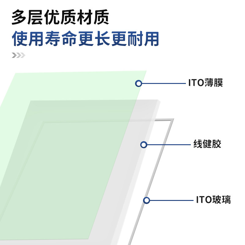 Quantouch Manufacturer Four-Wire 6inch Resistive Touch Screen Suitable for Gt32 Model Industrial Machine Touch Screen