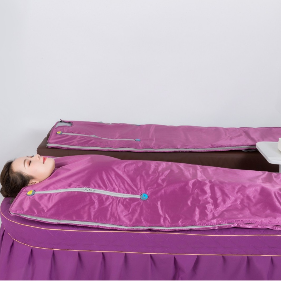 Space Blanket Far Infrared Heating Seabuckthorn Wet and Cold Discharge Household Beauty Salon Sauna Blanket Sweat Steam Blanket Acid Discharge Blanket