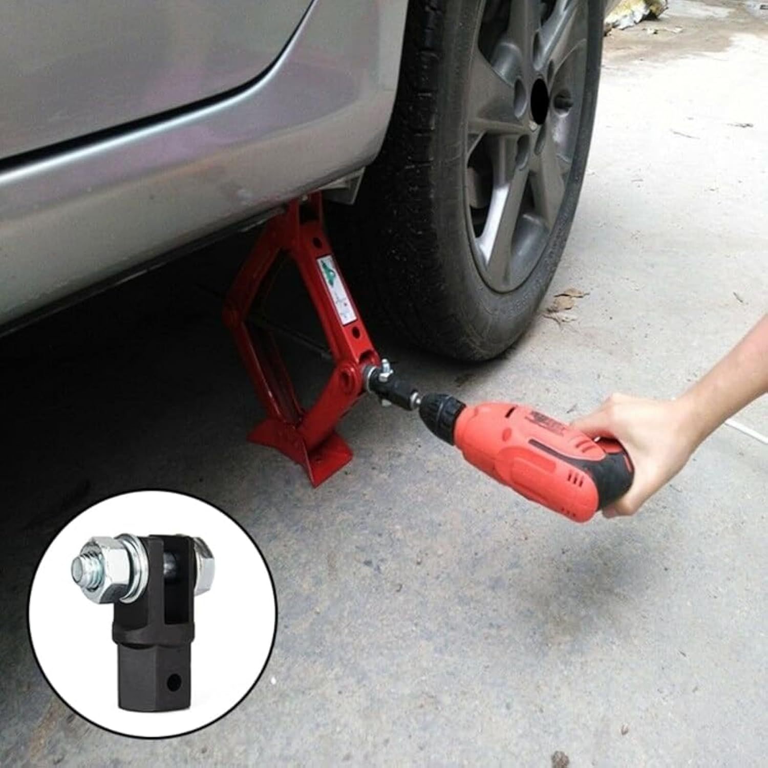 Scissor Jack Adapter Drive Wrench Adapter Scissor Jack Jack Quick Scissor Adapter