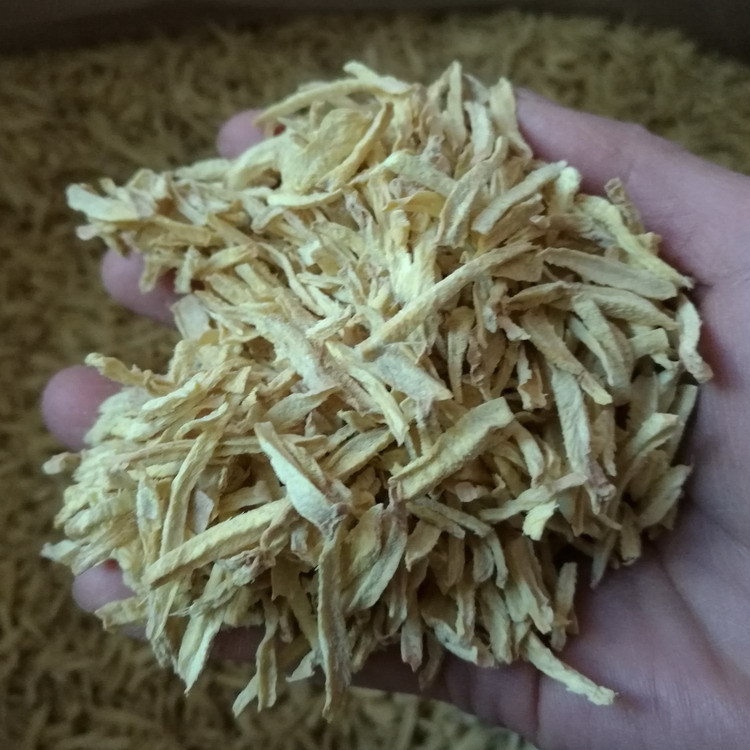BTM 200g Bags Yunnan Luoping small yellow ginger dried ginger shredded ginger edible shredded ginger Yunnan yellow ginger