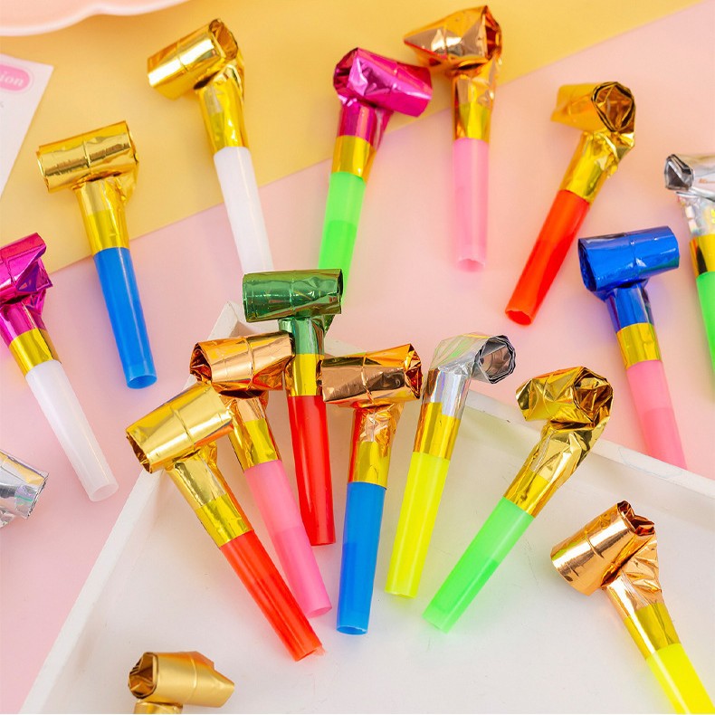 Creative Kidsren's Prizes, Cute Dragon Whistle, Telescopic Whistle, Blowing Roll, Baby Birthday Party Cheering Horn