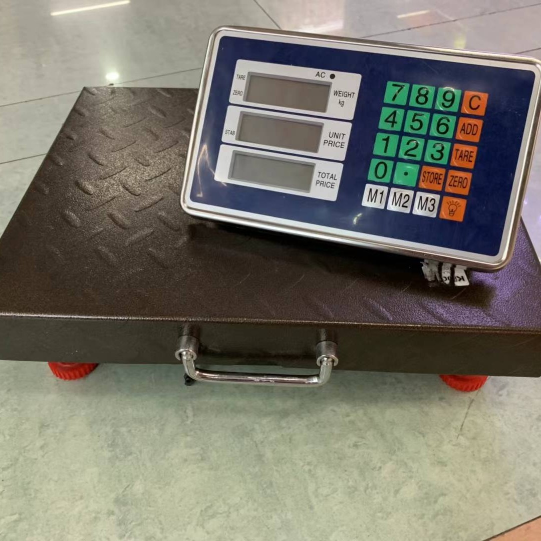 English Export Wireless Scale Bluetooth Scale Express Mail Bag Scale 300kg Small Floor Scale 200kg English Digital Platform Scale