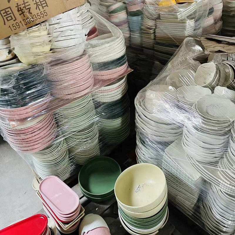 Big Sale Processing Ceramic Bowls, Plates, Cups, Miscellaneous Pieces, Street Stalls, Tableware, Groceries, Export Stock, Tail Goods, Wholesale Supply