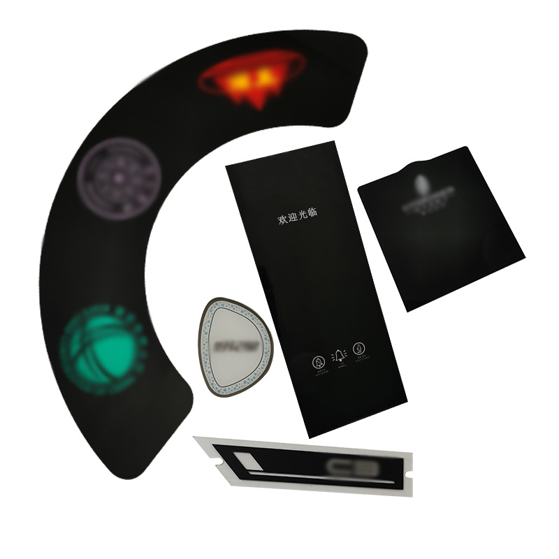 Key Switch Film Acrylic Panel Pmma Decorative Panel Touch Panel Pvc Film Surface Sticker