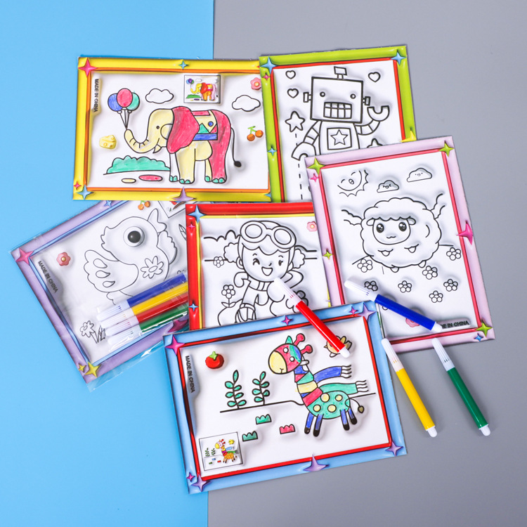 Креативная раскраска, ручная работа, образовательные игрушки для детей, призы для детского сада, подарки на Рождество, мелкие призы в упаковке