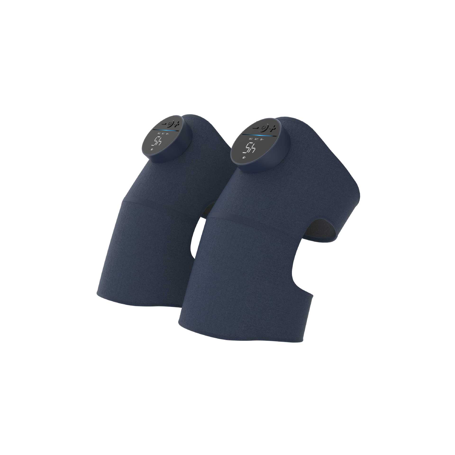 Knee Massager Electric Knee Joint Massager Heating Vibration Household Knee Physiotherapy Instrument Rechargeable Heating Knee Pads