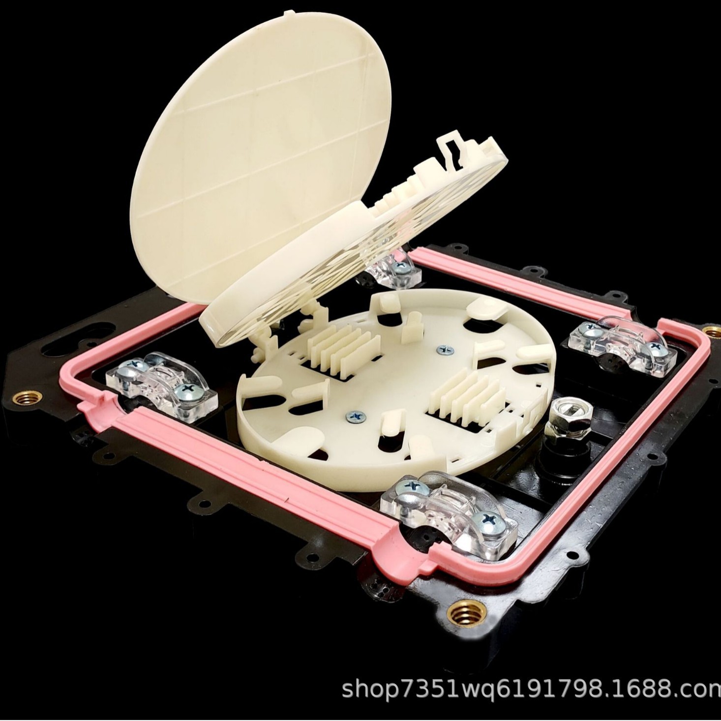 New product foreign trade two in two out 12 core 24 core fiber optic cable splice box outdoor