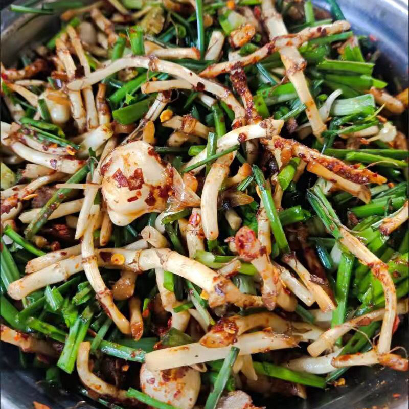 [Recommended by Veterans] Specialty Freshly Digged Hairy Ear Root and Houttuynia Cordata Tender Root Cold Mixed with Hubei Guizhou Rice