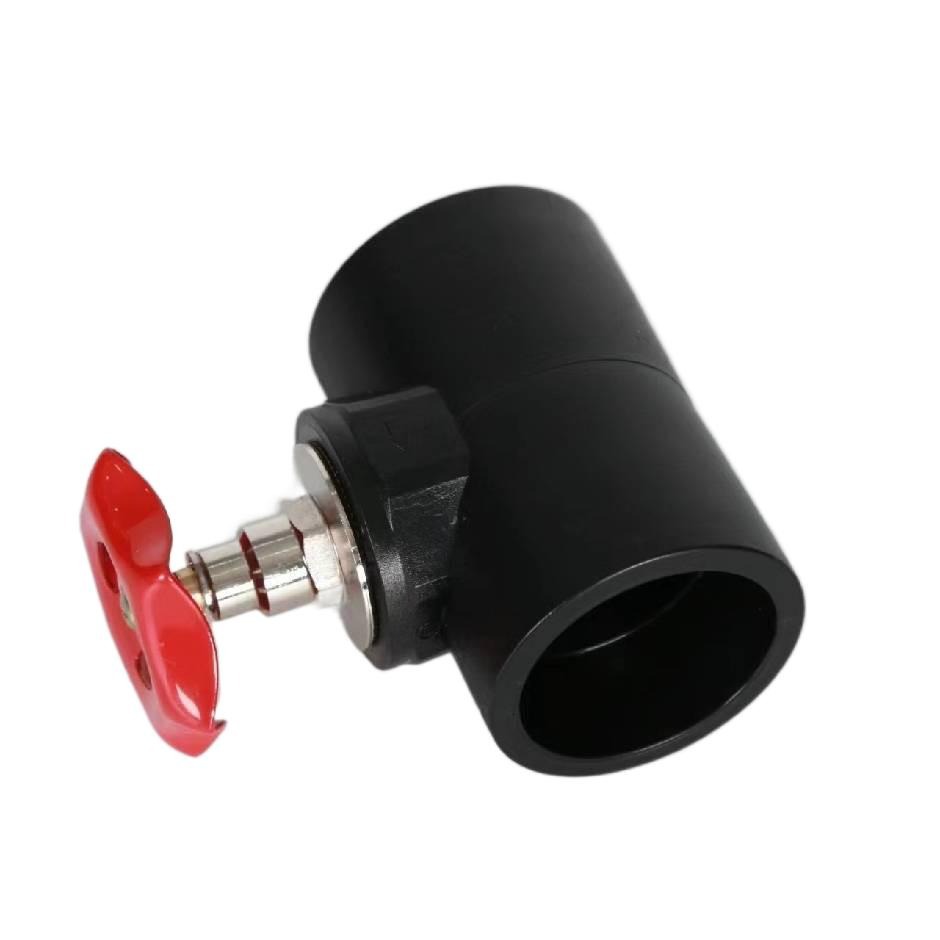 Qiyang-Boutique Circlip Type Hdpe Stop Valve Socket 253250 Adjustable Butt Stop Valve Switch 110 9
