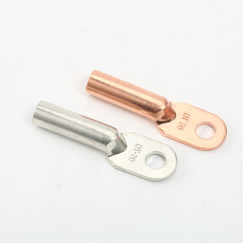 DT type copper nose hot tin copper wire ear DT-25 square plug oil type copper terminal high voltage cable copper nose