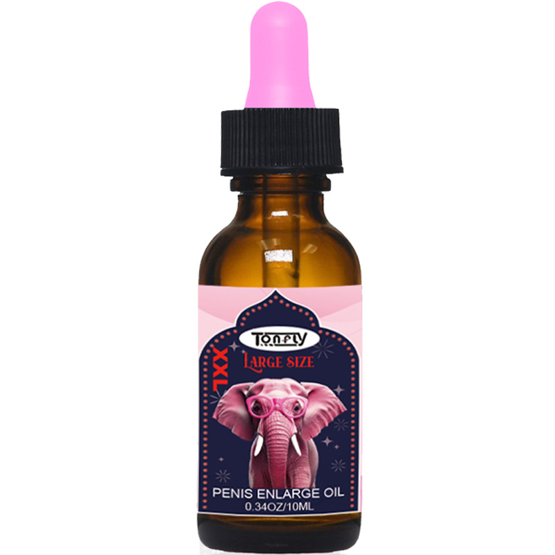 TONFLY cross-border spot recommended men's private external massage essential oil 10ml powder elephant sex toys