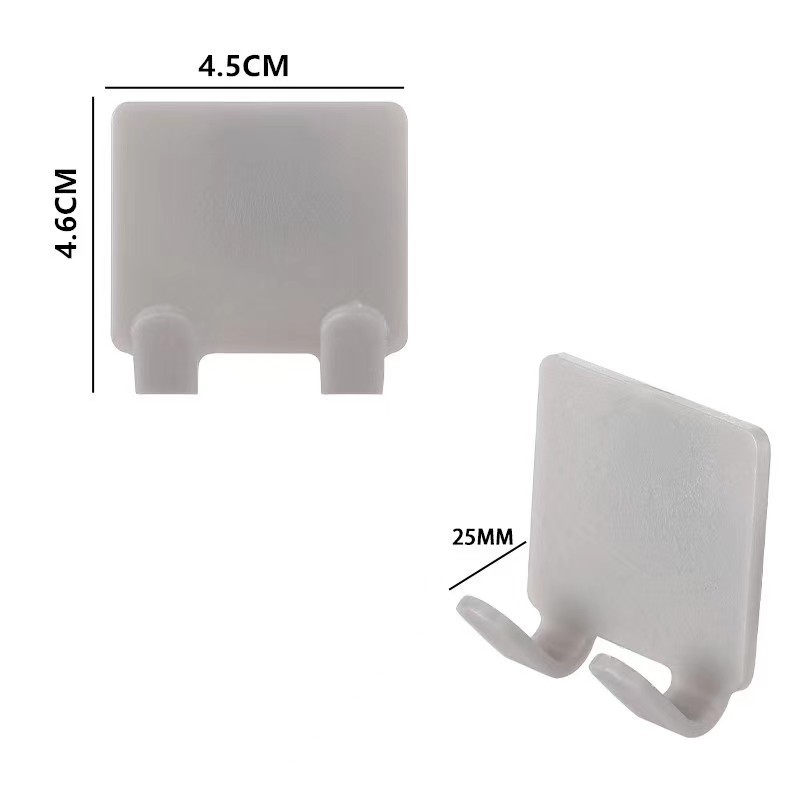 Cross-Border Household Razor Hook Strong Sticky Hook Punch-Free Plug Hook Wall-Mounted Razor Storage Bracket