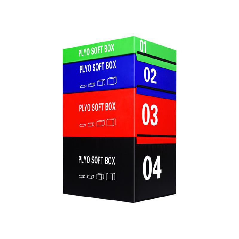 Jump Box Four-In-One Training Children's Physical Fitness Software Four-Level Box Explosive Power and Bounce Taekwondo Fitness Direct Sales