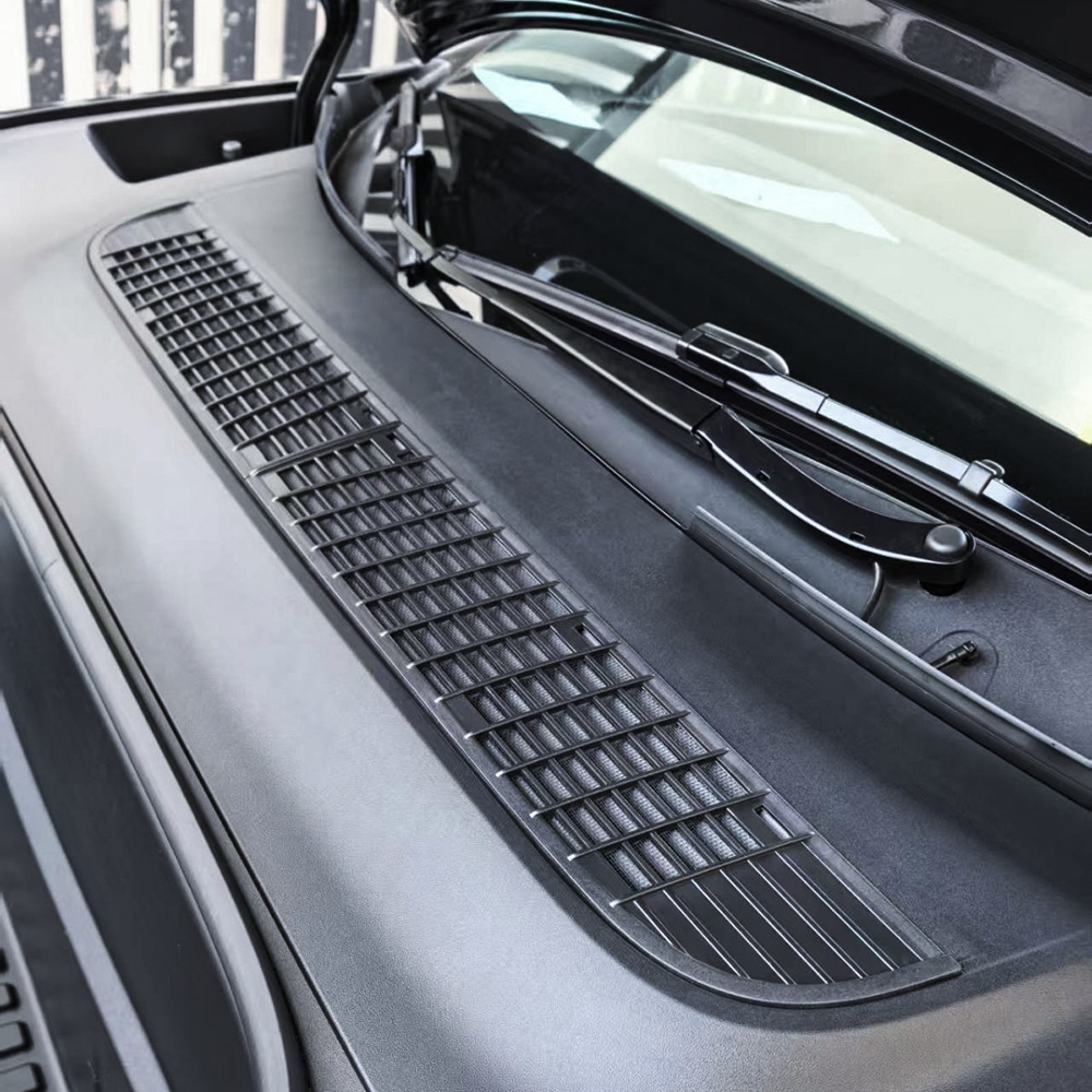 Applicable to Huanxin Tesla ModelY Anti-insect Net Front Middle Net Air Conditioning Air Inlet Mask Water Stop Strip Accessories
