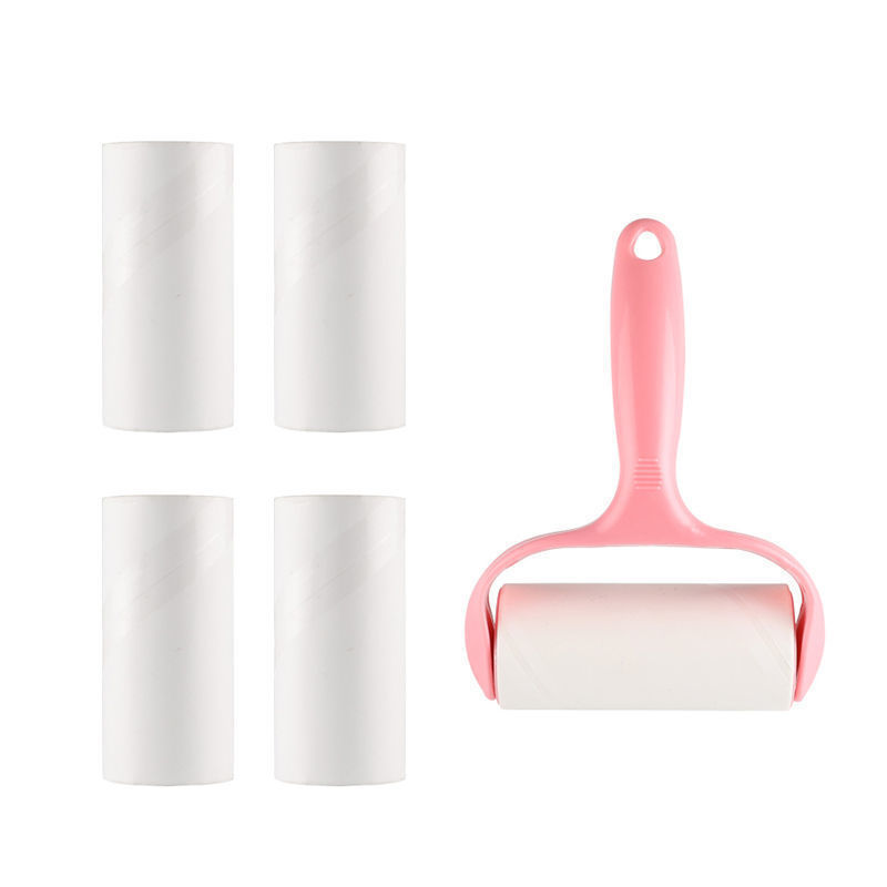 Tearable Hair Sticker Paper Roll Dust Sticky Hair Roller Dust Sticky Paper Household Pet Hair Clothes Hair Remover