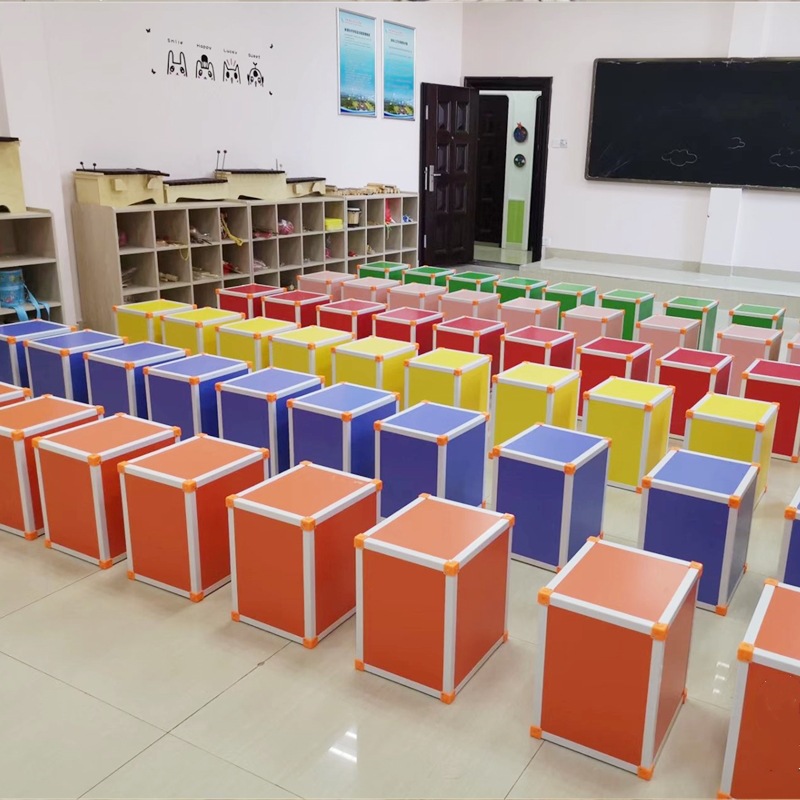 Music Stool, Building Block Stool, Chorus Stool, Hexahedral Stool, Special Stool for Music Classroom, Multifunctional Music Stool
