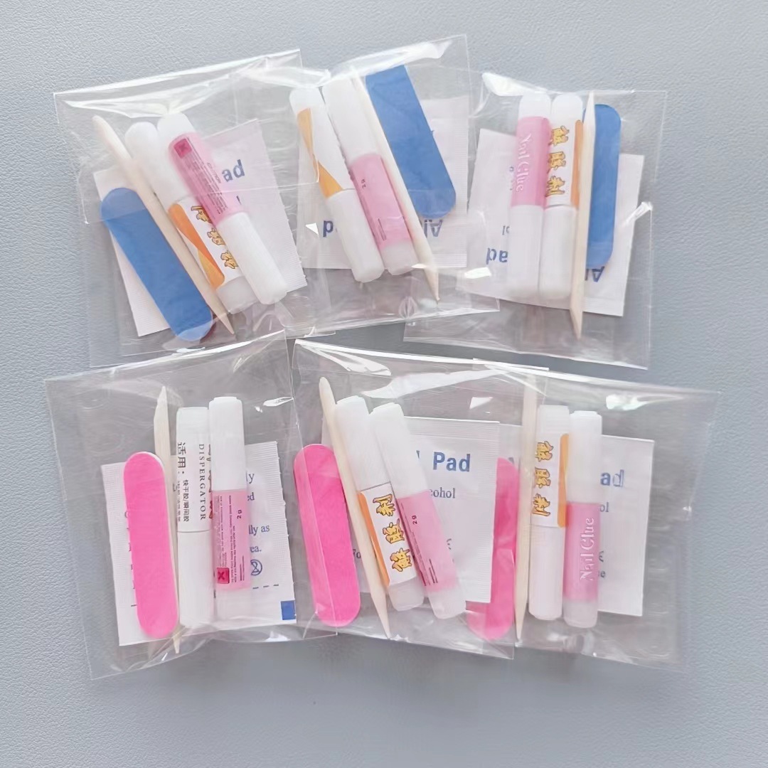 Wear nail tools suit six-piece set pure hand-wear nail tool kit jelly wholesale