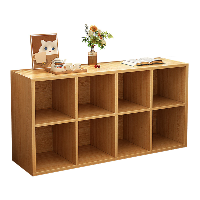 Shelf Storage Rack Multi-Layer Household Snack Storage Rack Living Room Simple Bookshelf Floor-Standing Storage Cabinet Shelf Layered Rack