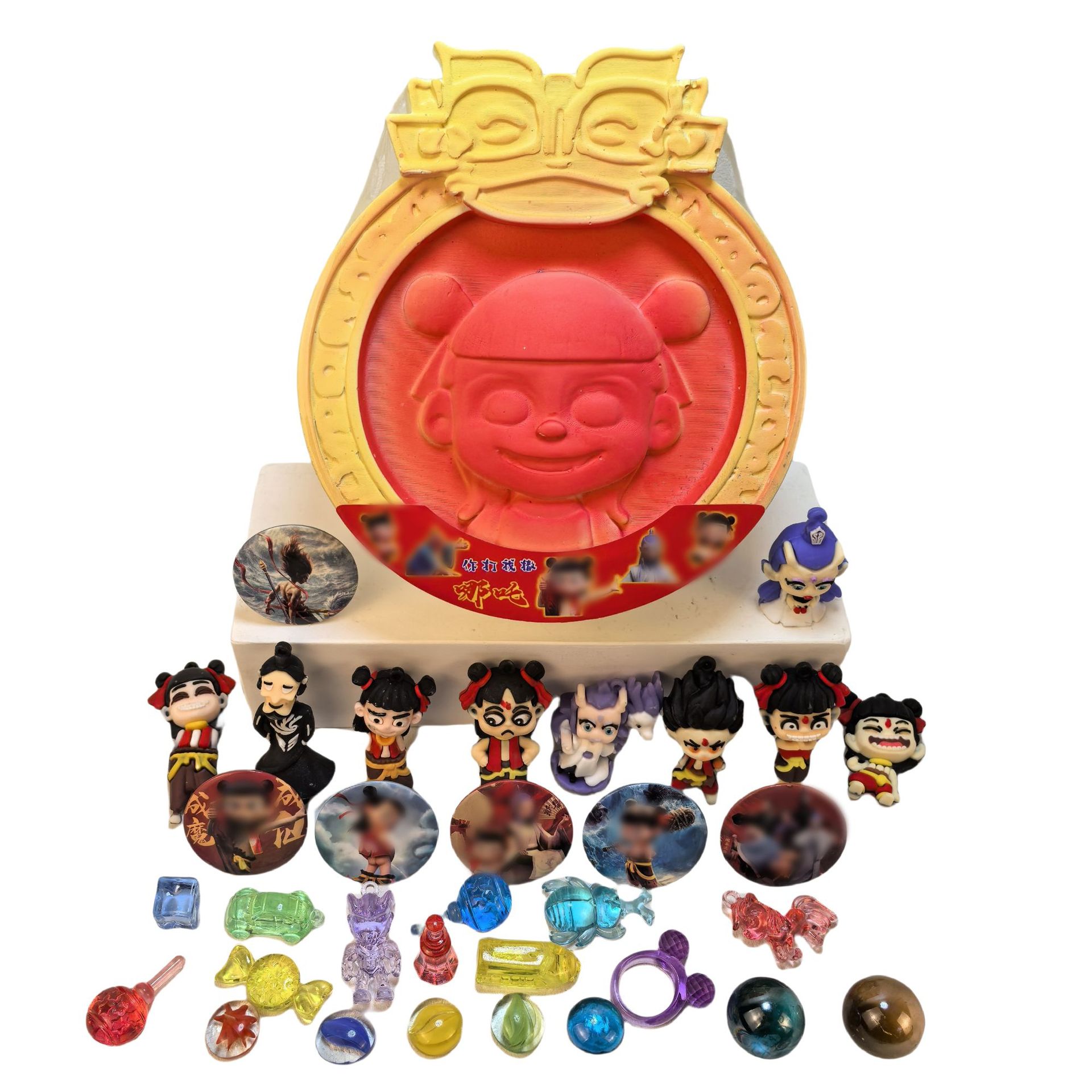 Ancient Treasure Hunting Archaeological Excavation Toys for Children to Dig for Gems Blind Box Dinosaur Egg Fossil Plaster Treasure Manufacturer Wholesale