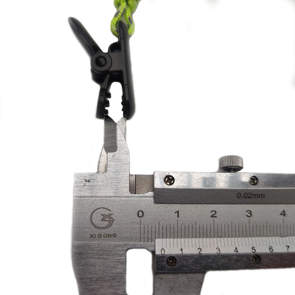 Factory supply canopy pull point hook clip outdoor camping tent clip EDC buckle tent alligator clip