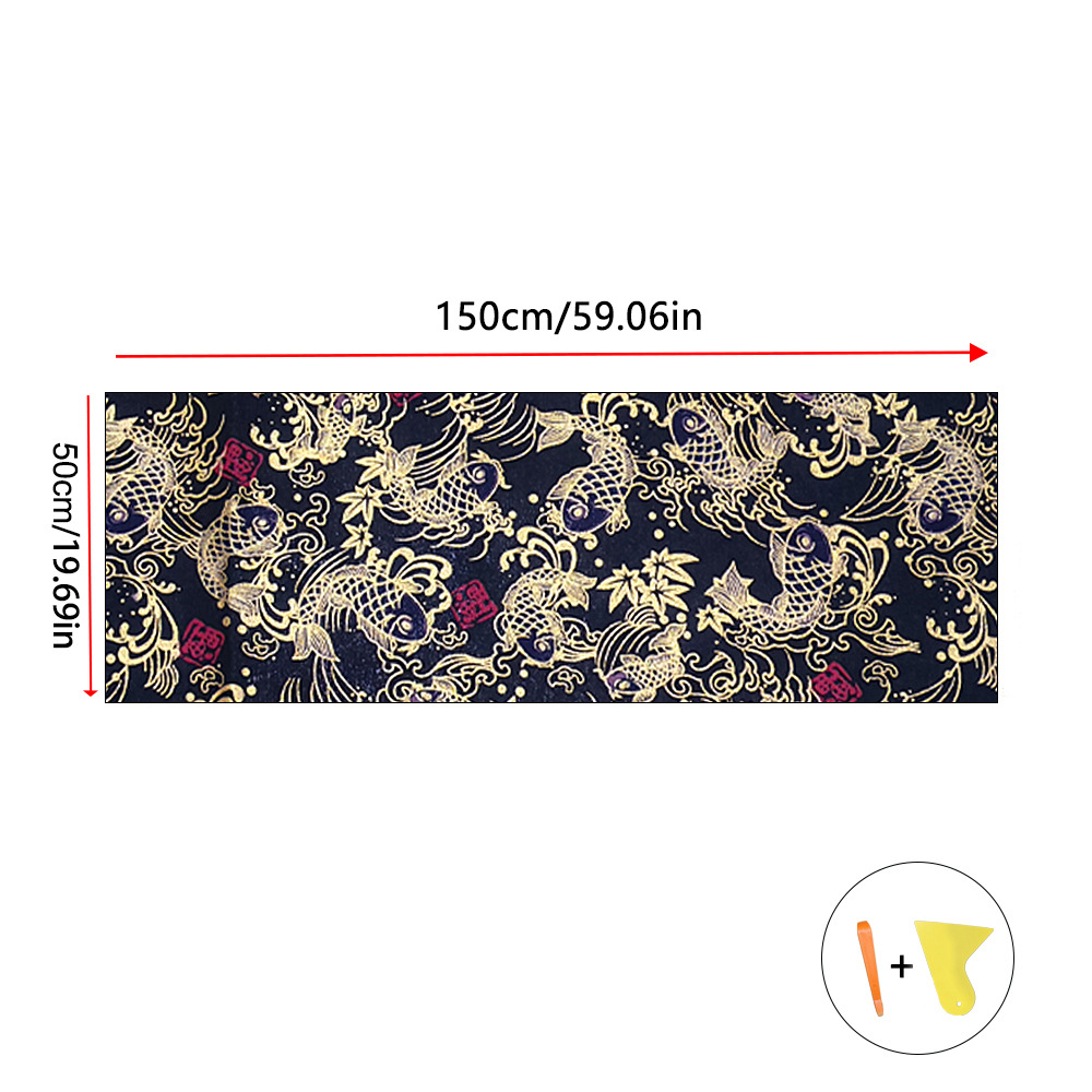 Car interior modification self-adhesive adhesive JDM style fabric self-adhesive ABC column ceiling modification renovation decorations