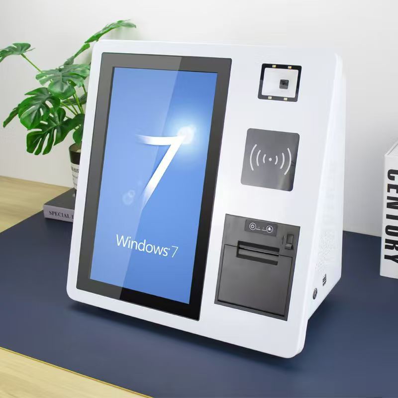 21.5inch Industrial Control All-In-One Machine Ic/Id Card Scanning, Qr Code Scanning, Receipt Printing, Id Card Reader, Touch Terminal Machine