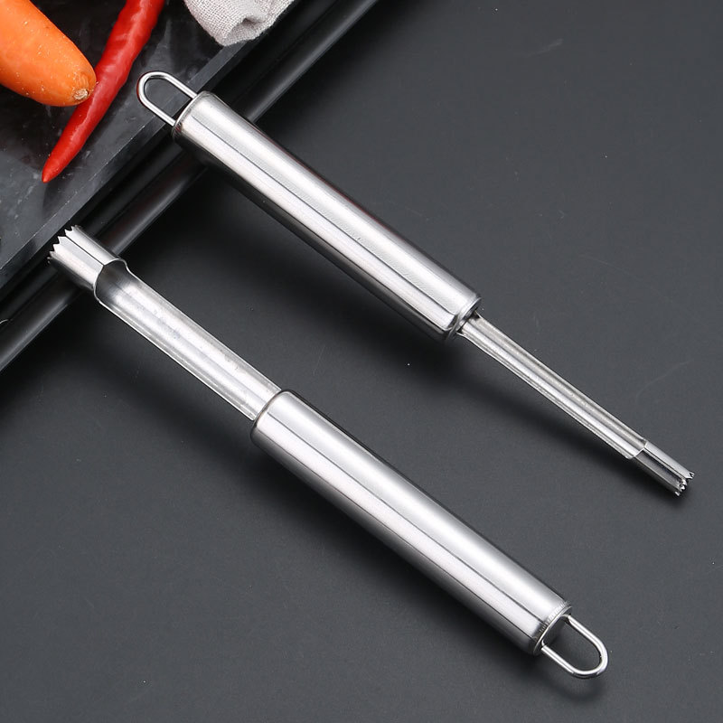 Wholesale multi-functional commercial Hawthorn red date corer kitchen fruit artifact coring pear corer Apple