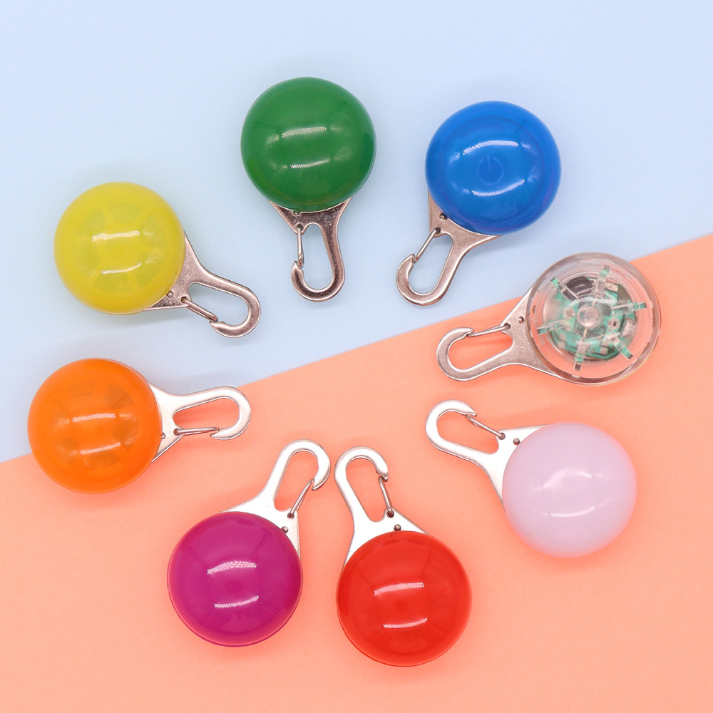 Светящаяся подвеска для домашних животных TEMU, светодиодный ночник для собак, аксессуары из силикона, светящиеся украшения