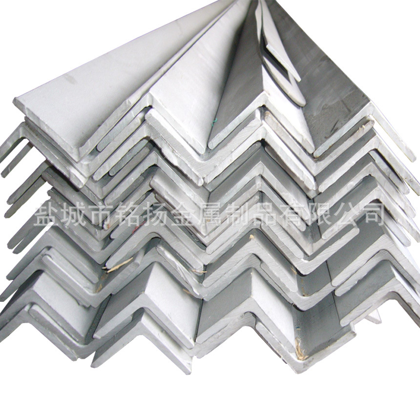 Stainless Steel Angle Steel 304 316 Stainless Steel Triangle Iron 201 Unequal Side Angle Steel Punching Angle Steel for Building Shelves