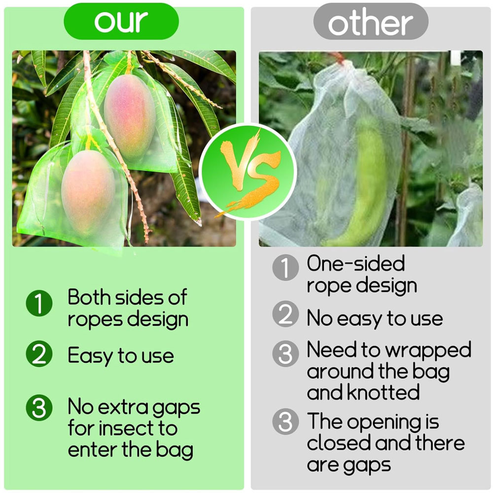 Amazon Fruit Protection Bag Fruit Insect Proof Bag Cosmetic Jewelry Mesh Bag