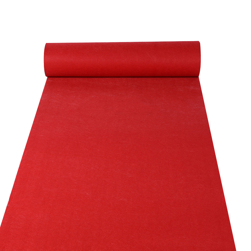 Red Carpet Wholesale Disposable Red Carpet Thickened Wedding Carpet Red Carpet Wedding Bright Red Red Carpet Wholesale