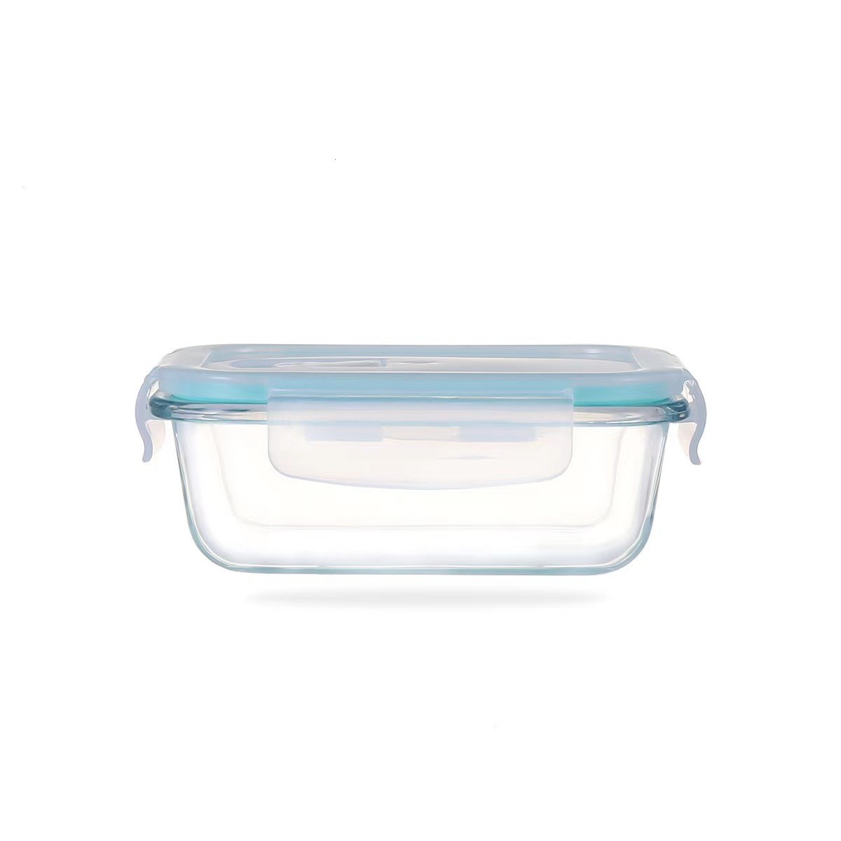 Glass Lunch Box Heatable Microwave Special Partition with Lid for Office workers with Meal Box Fresh-keeping Bento Bowl Set