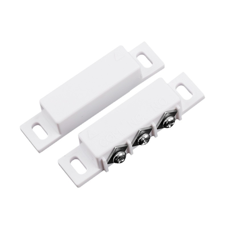 Snow Wolf door and window magnetic sensor surface mount induction detection household Reed tube door magnetic alarm normally closed