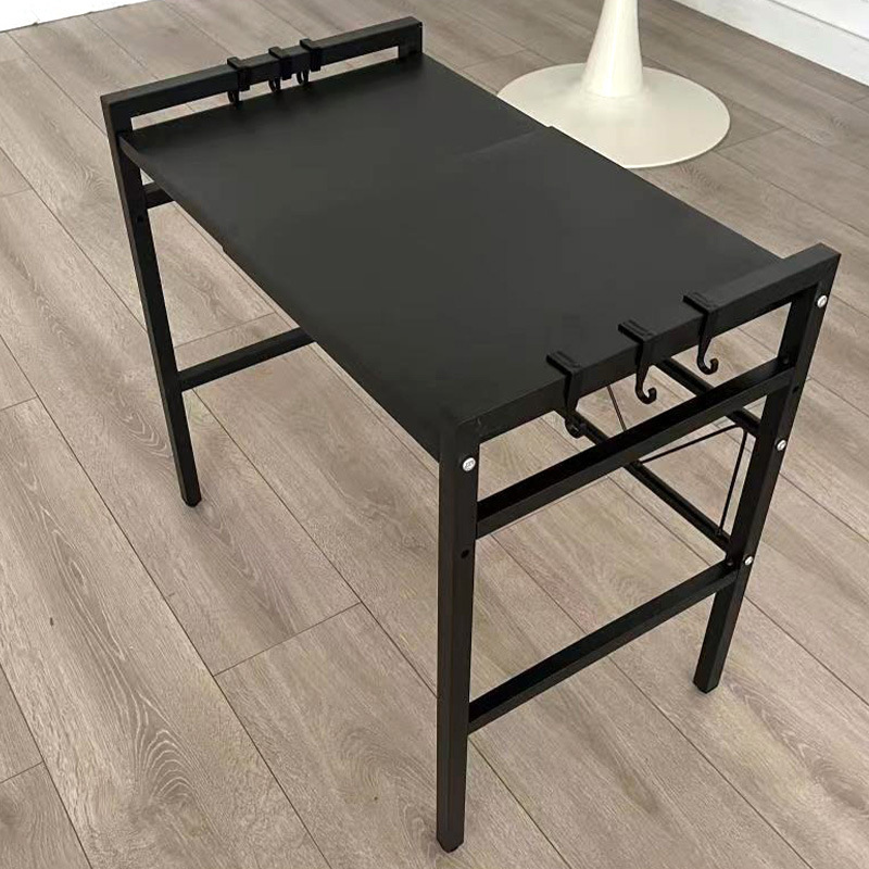 Retractable Microwave Oven Storage Rack Household Double-Layer Countertop Desktop Storage Rack Kitchen Oven Rice Cooker Rack