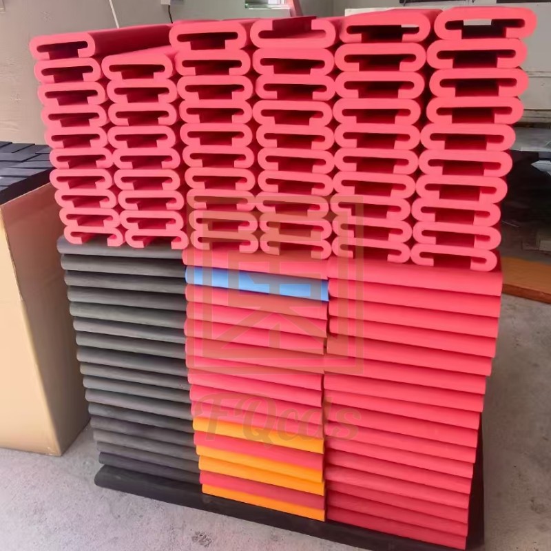 Factory direct sale color EVA dragon boat cushion shock absorption waterproof non-slip EVA wire cutting shaped one-piece mat