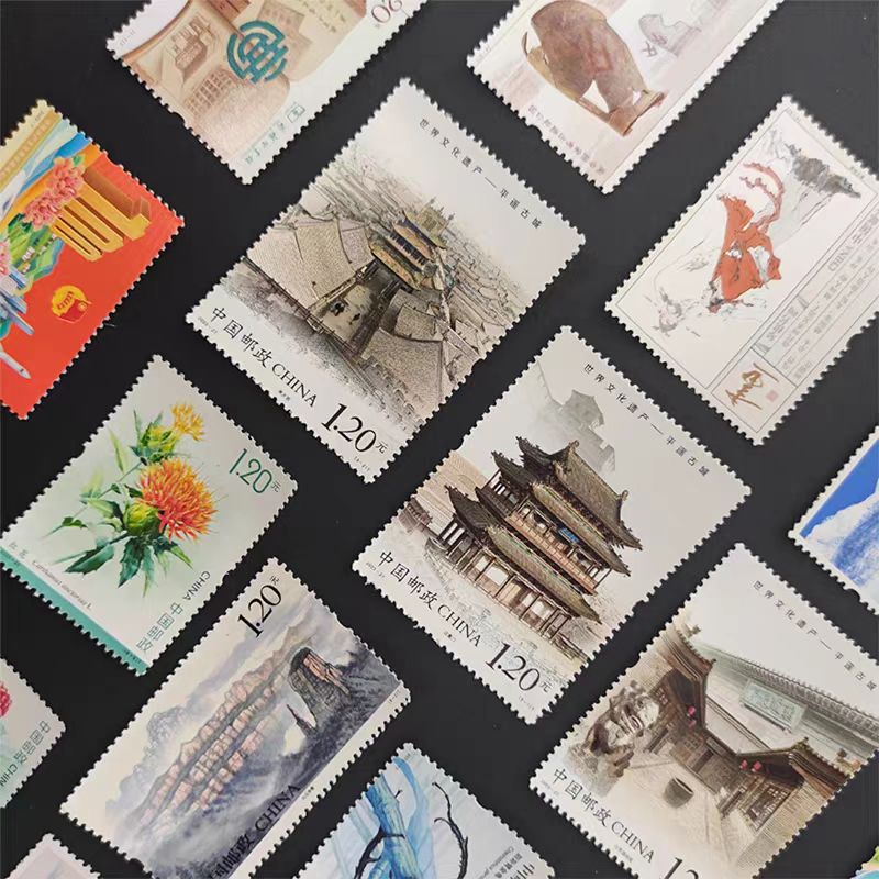 Bulk Supply of 1.2 Yuan Face Value 120 Points Personalized Discount Stamps Loose Stamps for Mailing Postcards Discount Loose Stamps